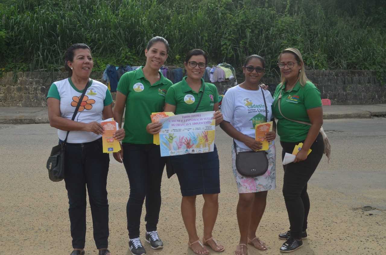 comemora 18 de Maio dia nacional de combate ao abuso e exploração sexual a Criança e Adolescente
